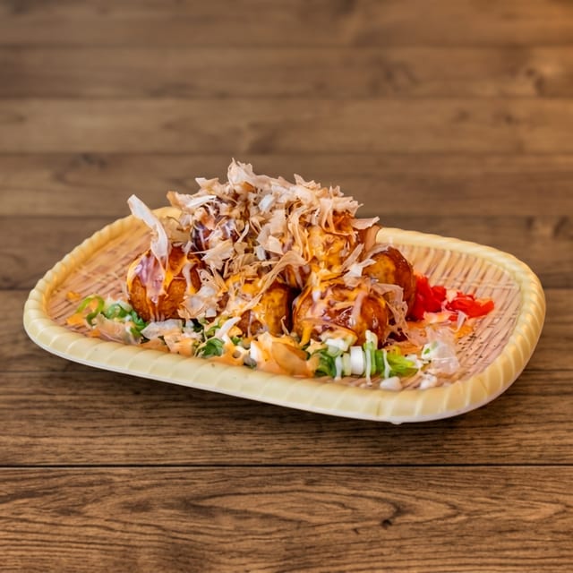 Takoyaki.